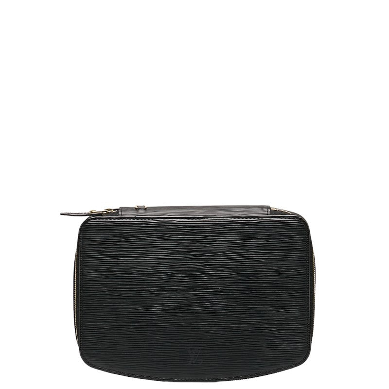Louis Vuitton Epi Push Monte Carlo Jewelry Case Accessory Case M48362 Noneir Black Leather  Louis Vuitton