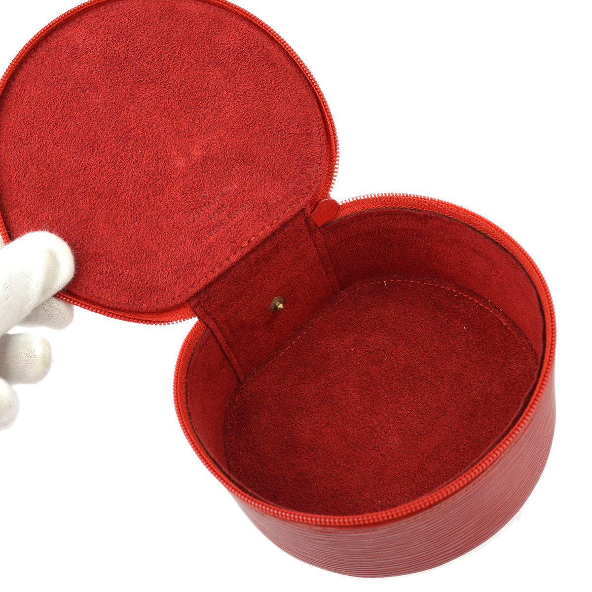 Louis Vuitton Red Epi Ecrin Bijou 12 Jewelry Case Pouch M48207