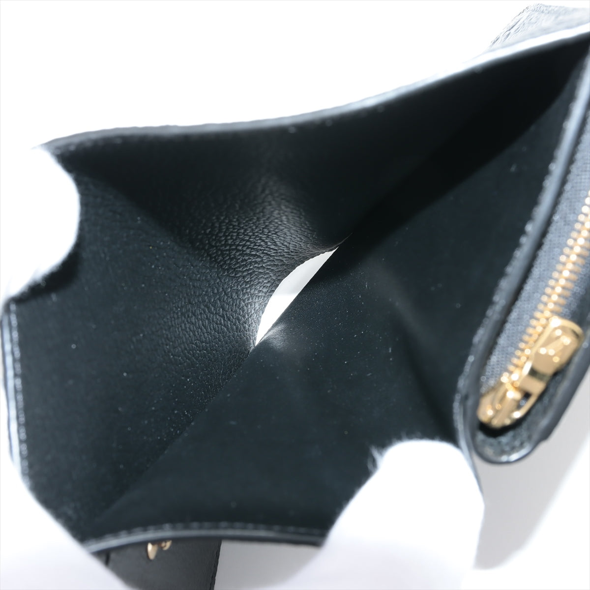 Louis Vuitton Monogram Portfolio Clare M80151 Black Compact Wallet