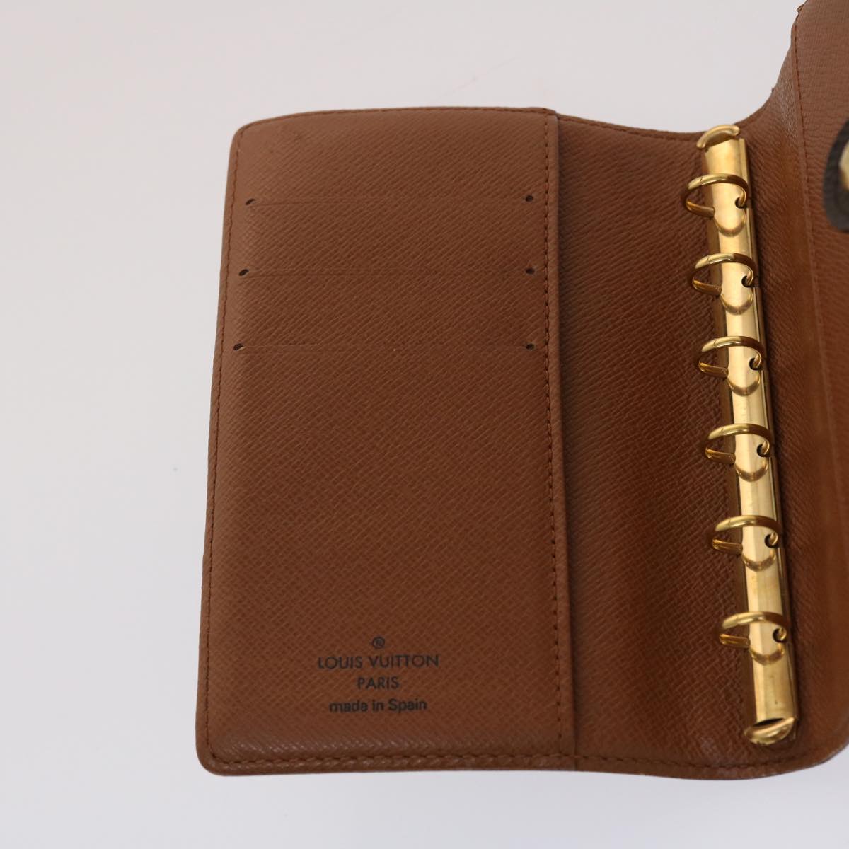 LOUIS VUITTON Monogram Agenda PM Day Planner Cover R20005 LV 48383