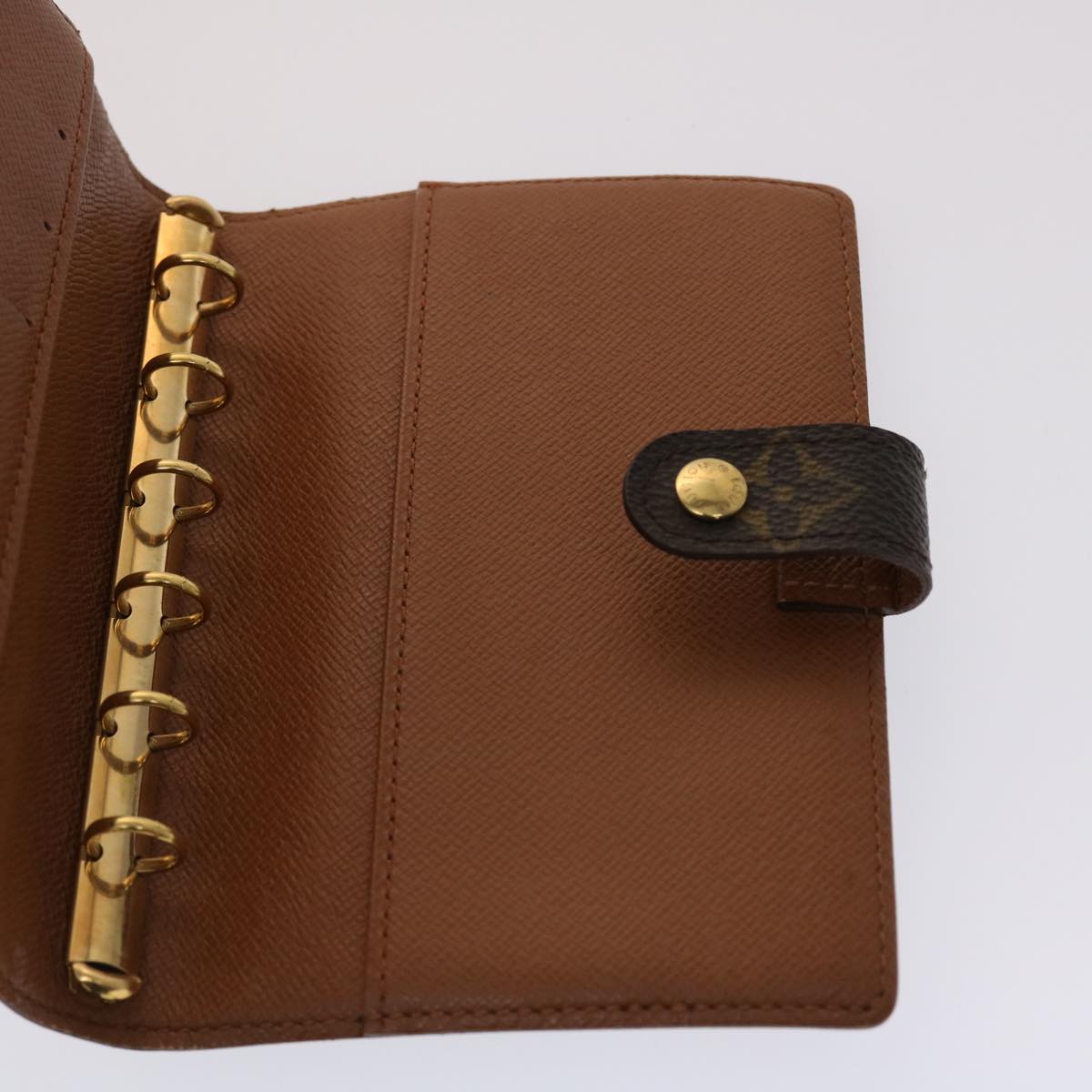 LOUIS VUITTON Monogram Agenda PM Day Planner Cover R20005 LV 48383