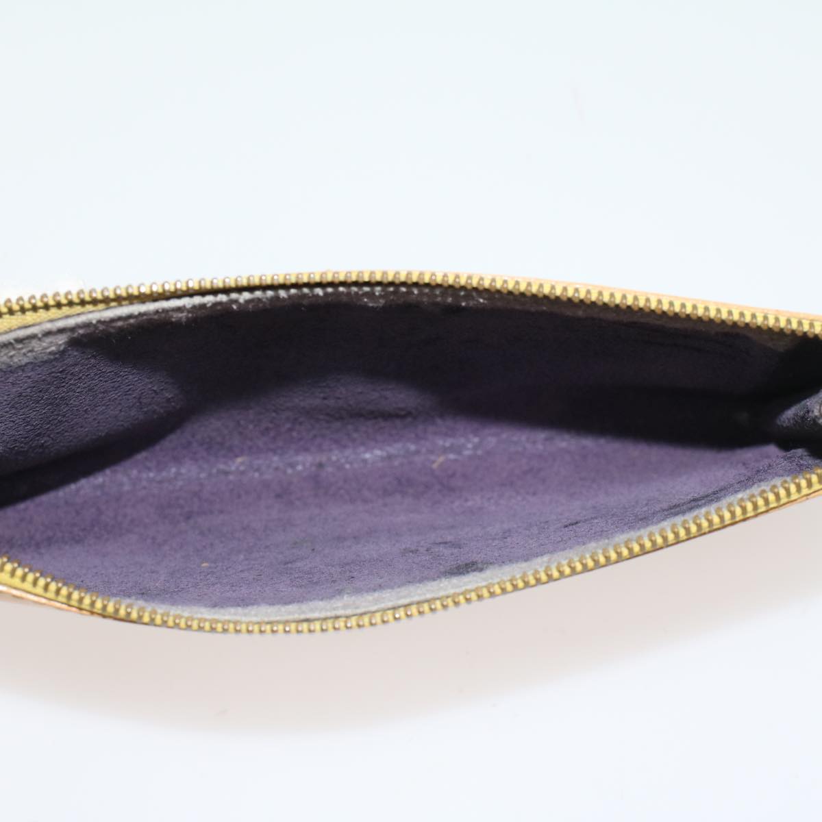 LOUIS VUITTON Epi Pochette Accessoires Accessory Pouch Yellow M52989 48385