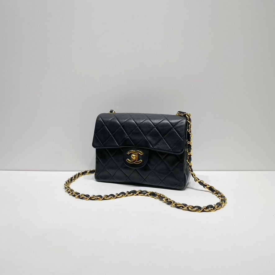 Chanel Vintage Timeless Classic Flap Mini 17cm