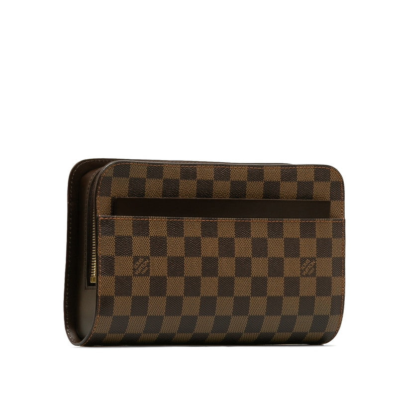 Louis Vuitton Sun-Louis Second Bag N51993 Eve Brown PVC Leather  Louis Vuitton