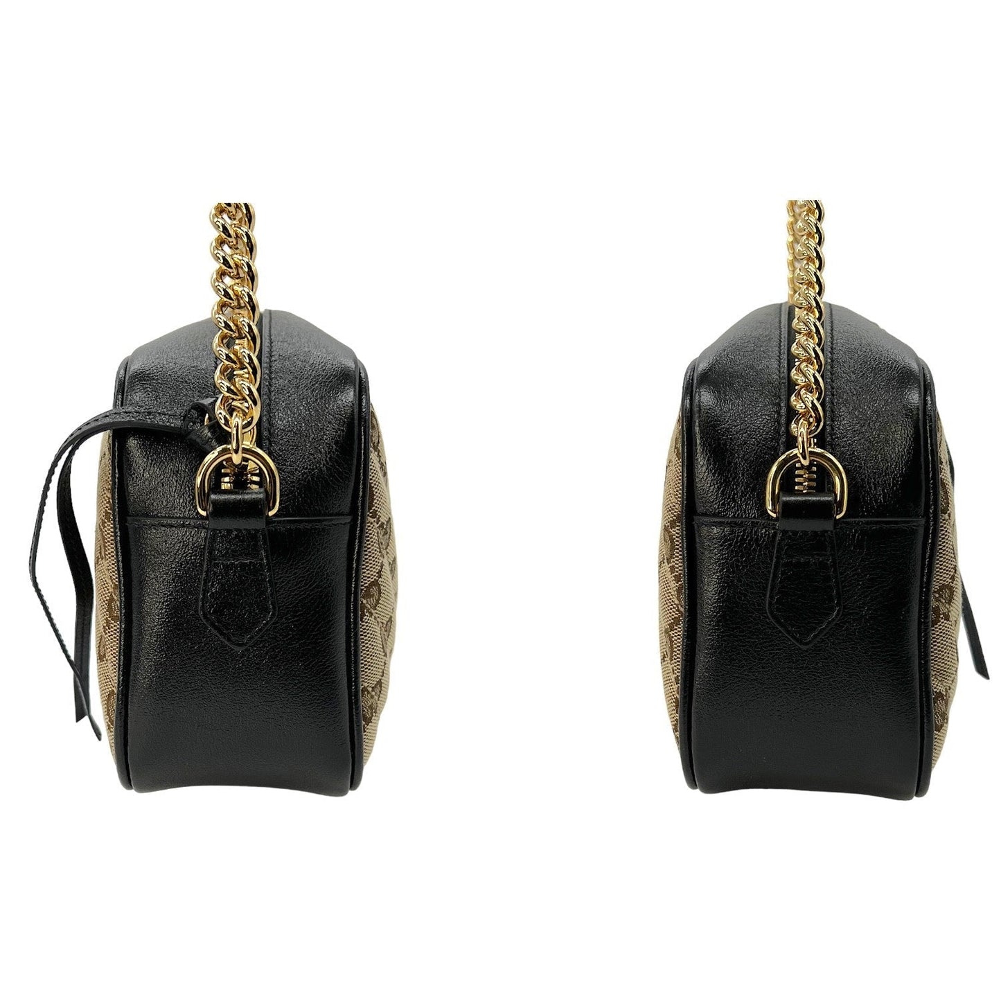 Luxury Gucci GG Canvas Small Marmont Matelasse Camera Bag