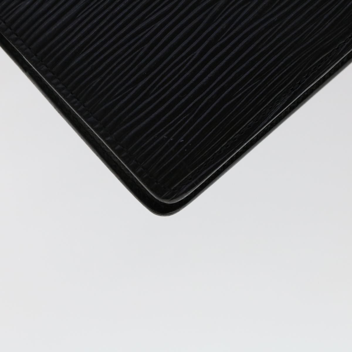 LOUIS VUITTON Epi Agenda GM Day Planner Cover Black R20062 LV 48805