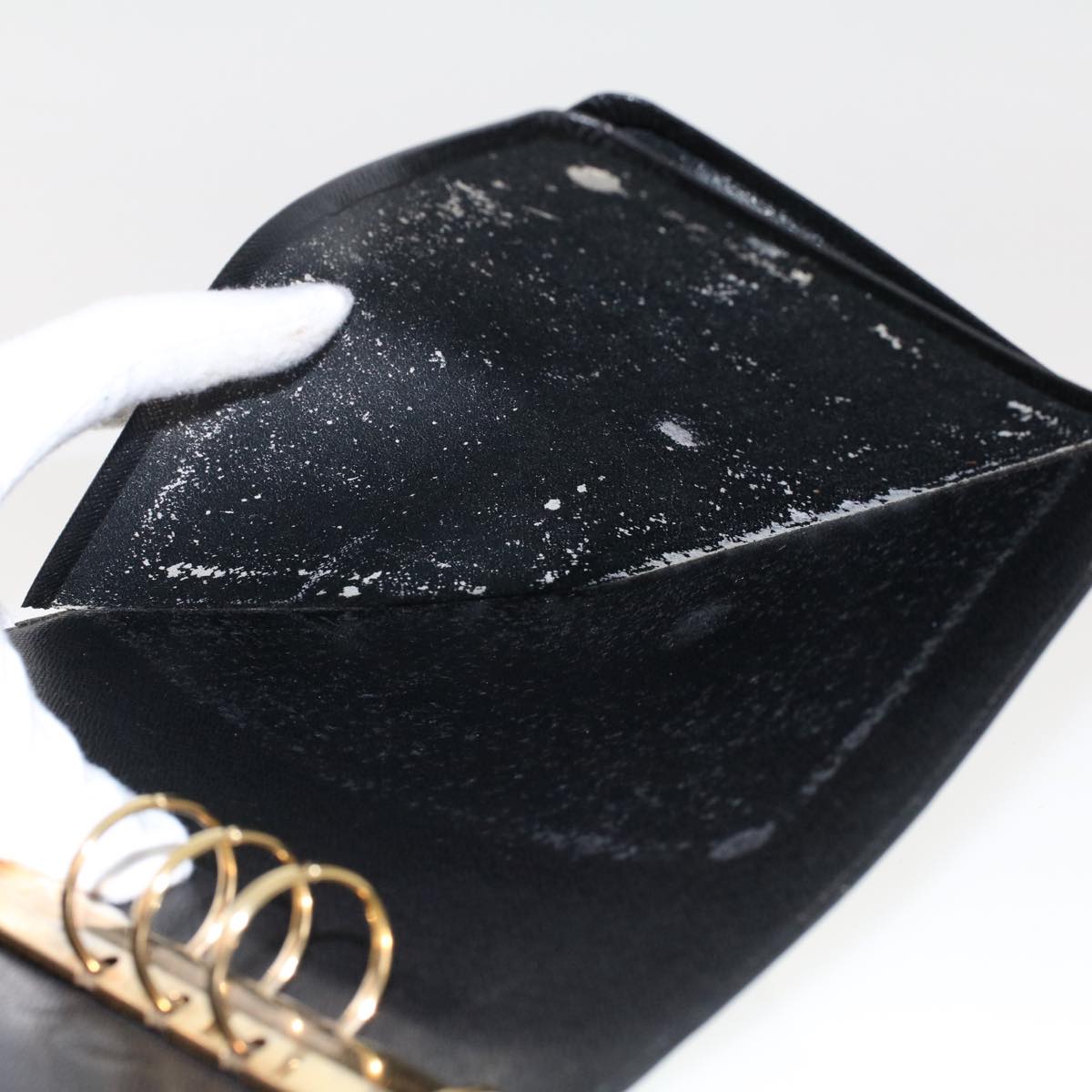 LOUIS VUITTON Epi Agenda GM Day Planner Cover Black R20062 LV 48805