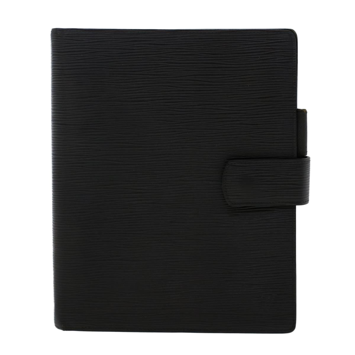 LOUIS VUITTON Epi Agenda GM Day Planner Cover Black R20062 LV 48805