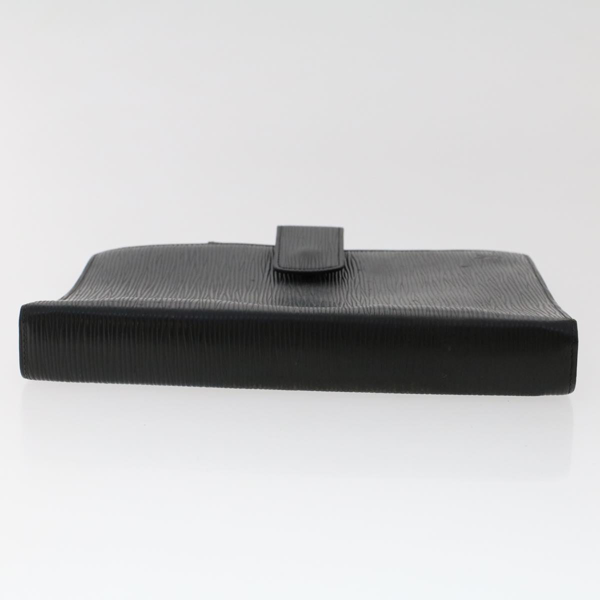 LOUIS VUITTON Epi Agenda GM Day Planner Cover Black R20062 LV 48805