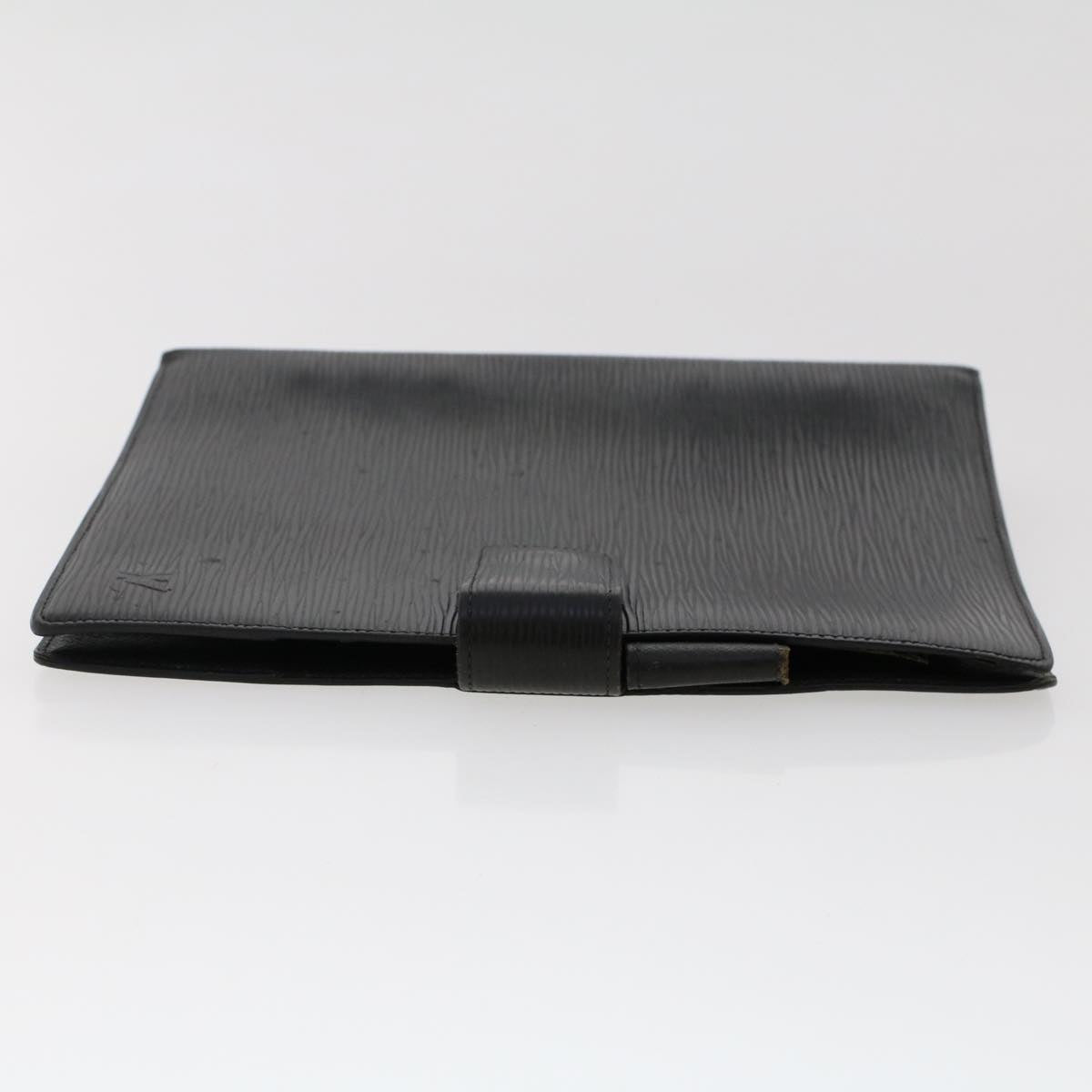 LOUIS VUITTON Epi Agenda GM Day Planner Cover Black R20062 LV 48805