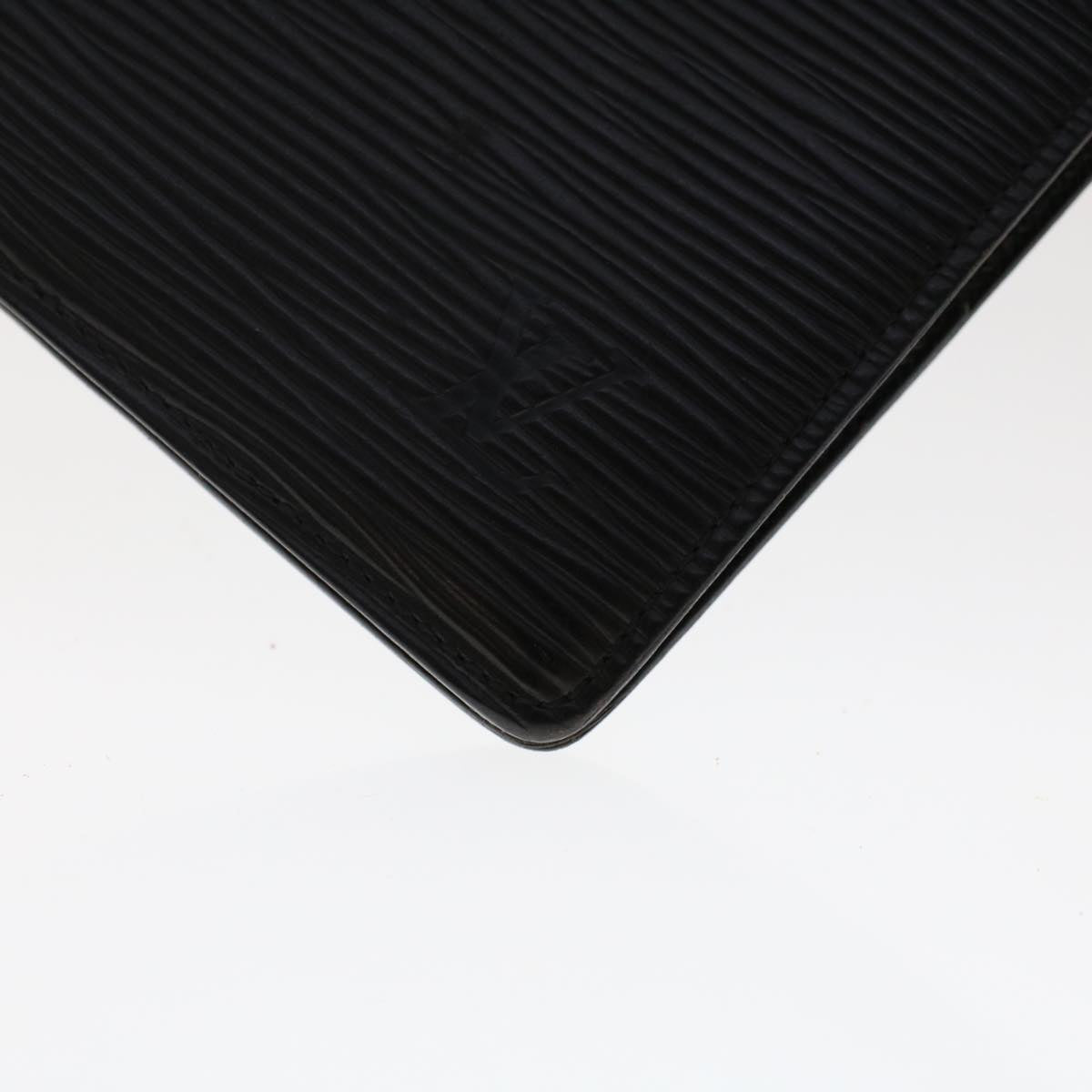 LOUIS VUITTON Epi Agenda GM Day Planner Cover Black R20062 LV 48805