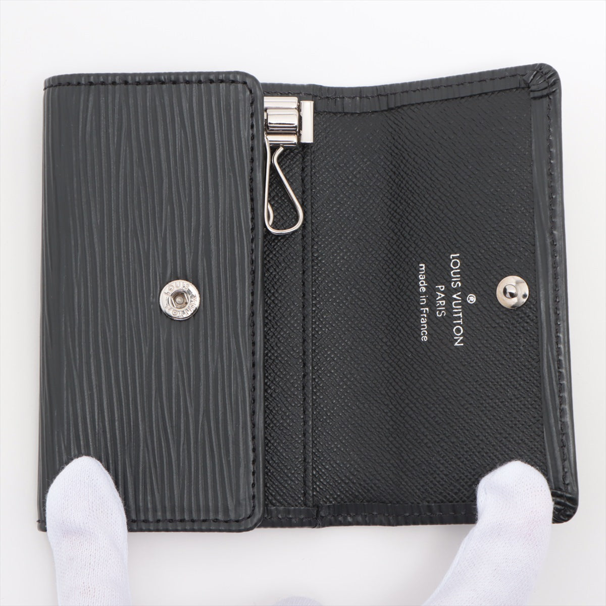 Louis Vuitton Epi Multicle 6 M63812 Noneir Keycase  Reaction