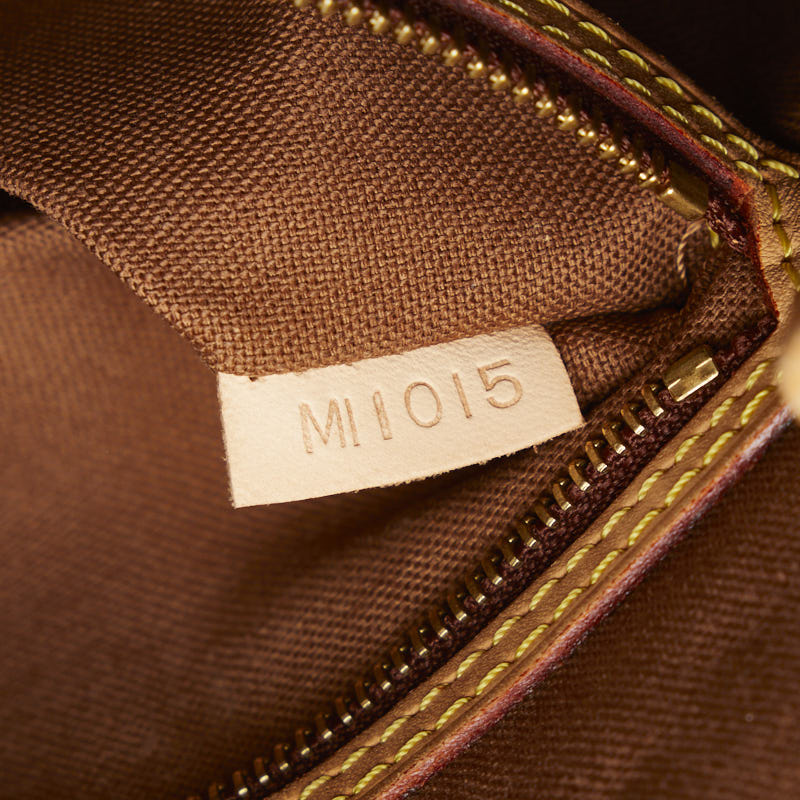 Louis Vuitton Monogram Batignol Vertical Tote Bag M51153 Brown PVC Leather  Louis Vuitton