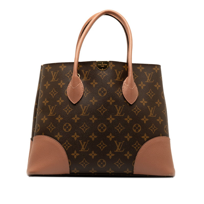 Louis Vuitton Monogram Flanders Handbag M41597 Brown Boadows PVC Leather  Louis Vuitton