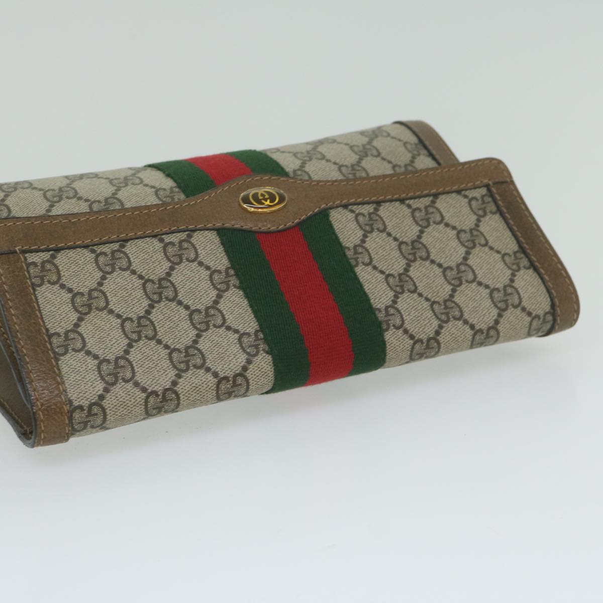 Gucci Sherry  Canvas Clutch Bag ()