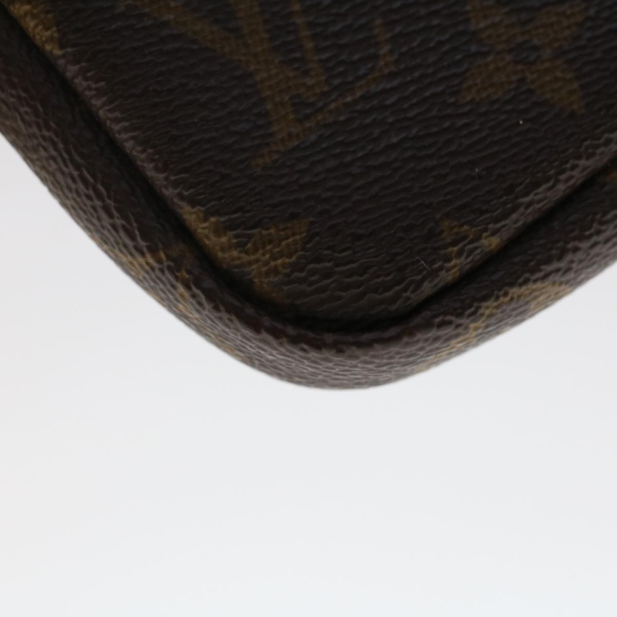 LOUIS VUITTON Monogram Trousse Cre Pouch M63800 LV 49196