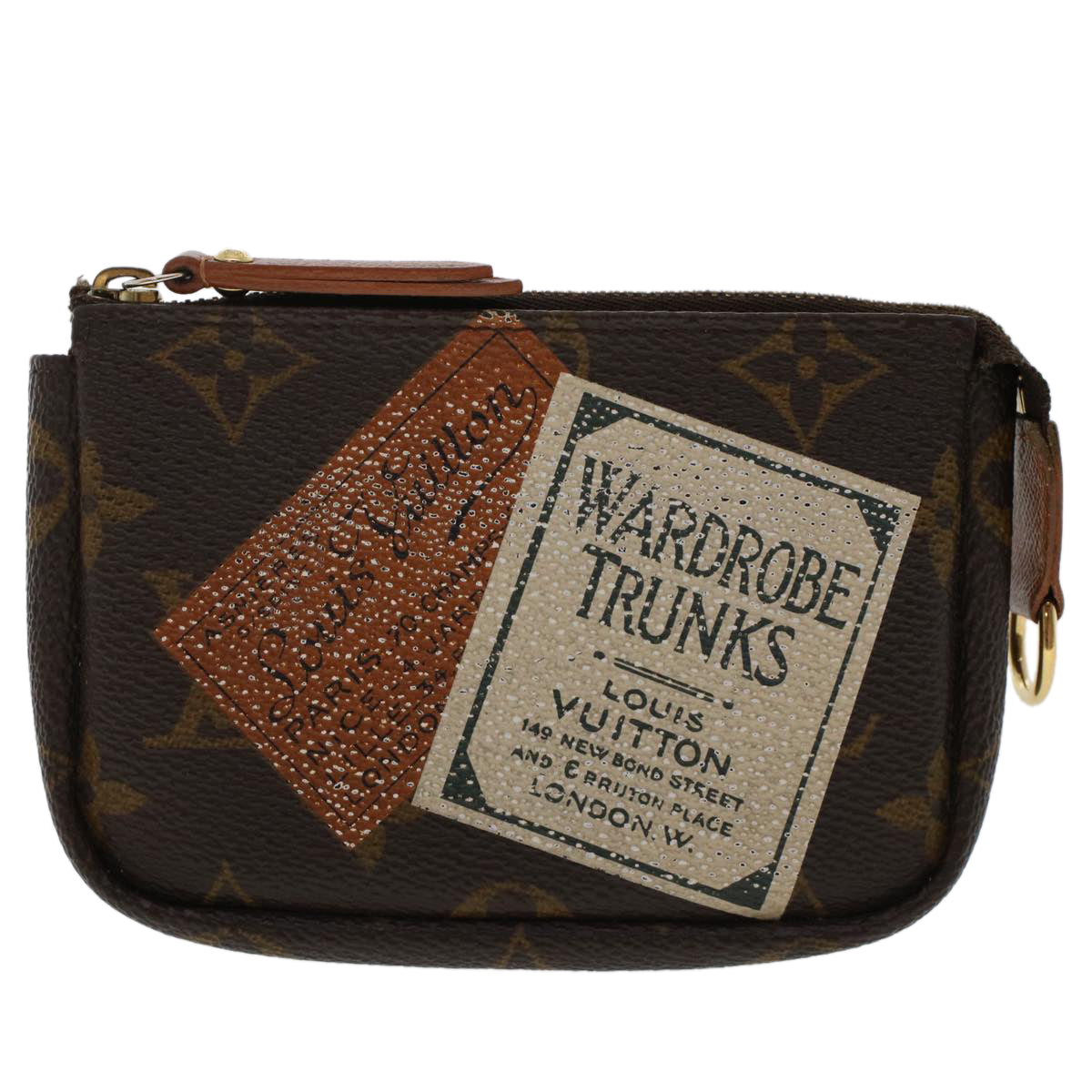 LOUIS VUITTON Monogram Trousse Cre Pouch M63800 LV 49196