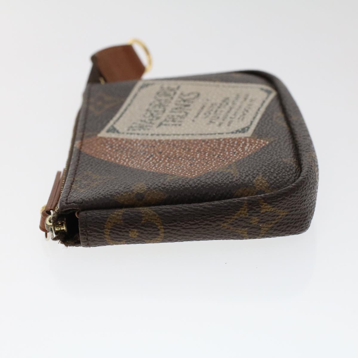 LOUIS VUITTON Monogram Trousse Cre Pouch M63800 LV 49196