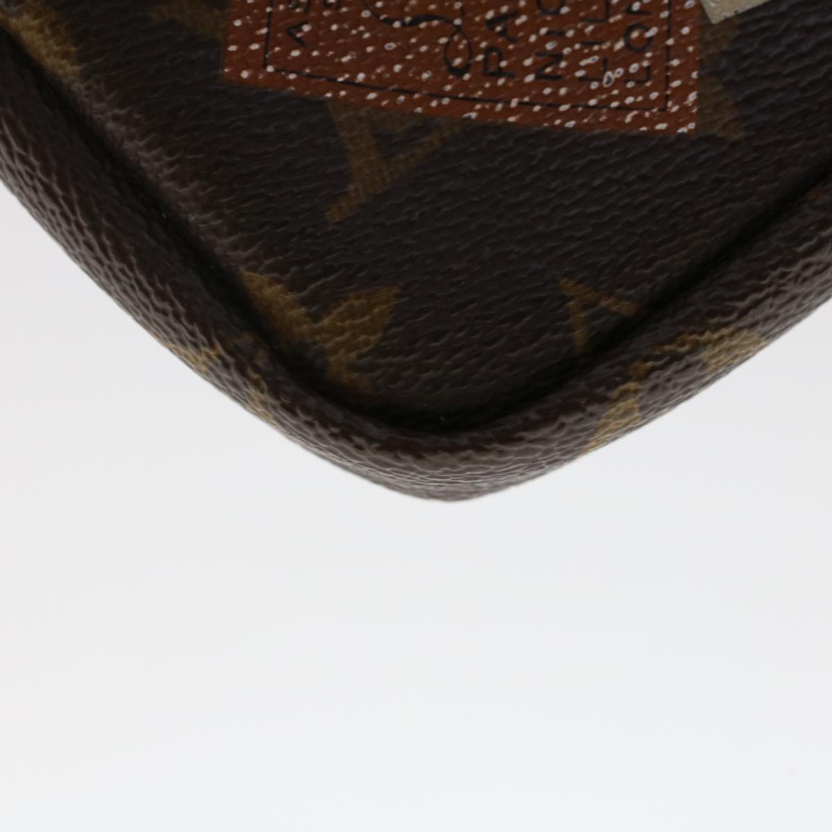 LOUIS VUITTON Monogram Trousse Cre Pouch M63800 LV 49196