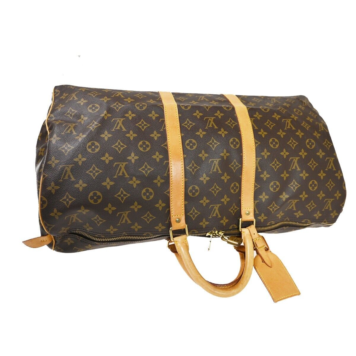 Louis Vuitton Keepall 55  Canvas Travel Bag ()
