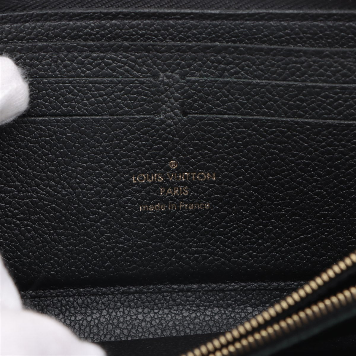 Louis Vuitton Monogram Amplant Portfolio Clemence M60171 Noneir Round  Wallet
