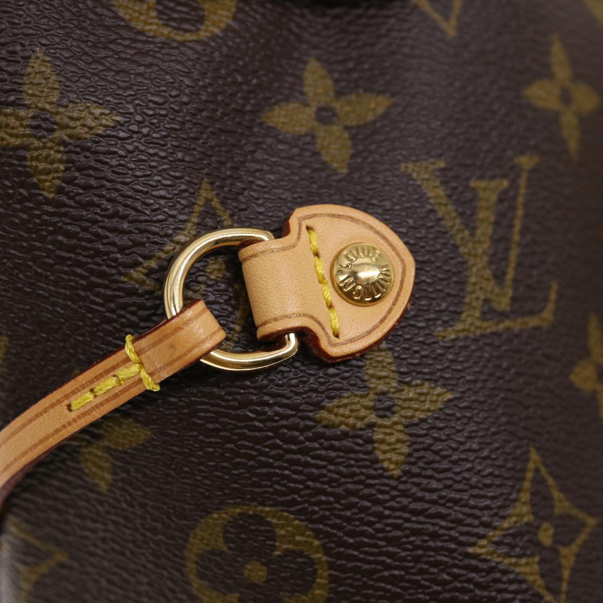 LOUIS VUITTON Monogram Neverfull GM Tote Bag M40157 LV 49424