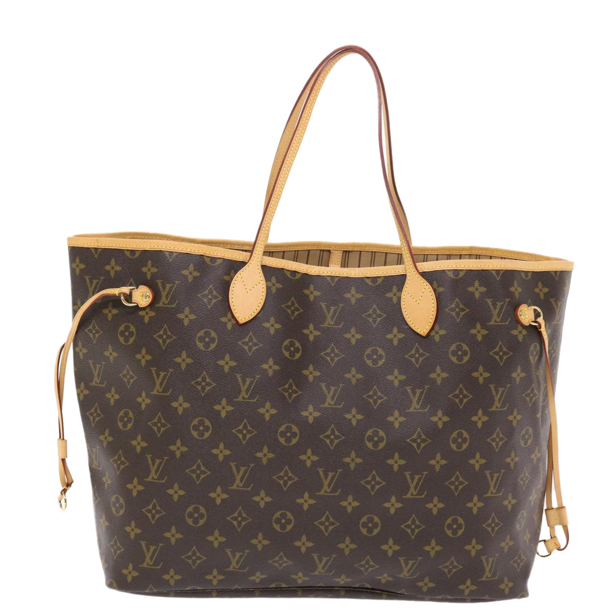 LOUIS VUITTON Monogram Neverfull GM Tote Bag M40157 LV 49424