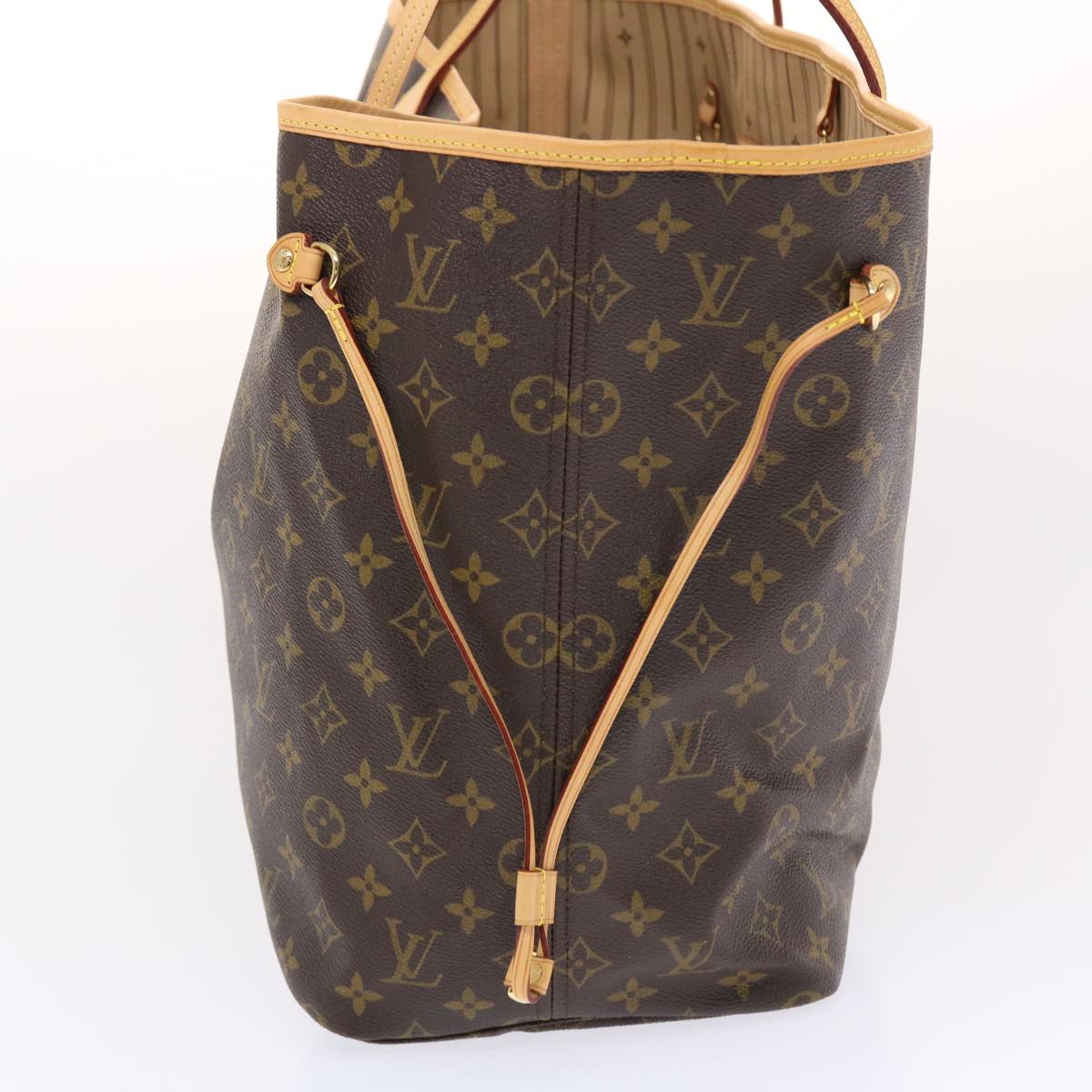 LOUIS VUITTON Monogram Neverfull GM Tote Bag M40157 LV 49424