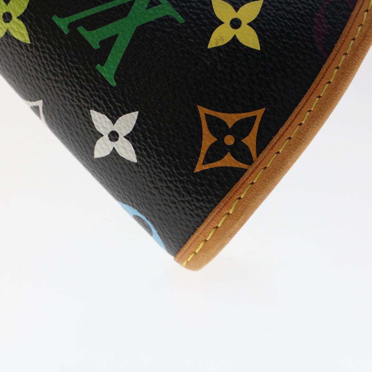 LOUIS VUITTON Monogram Multicolor Shirley Shoulder Bag Black M40050 47372A