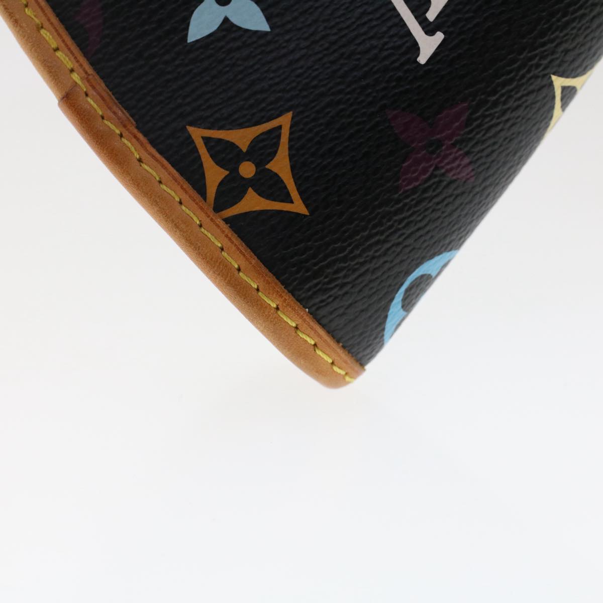 LOUIS VUITTON Monogram Multicolor Shirley Shoulder Bag Black M40050 47372A