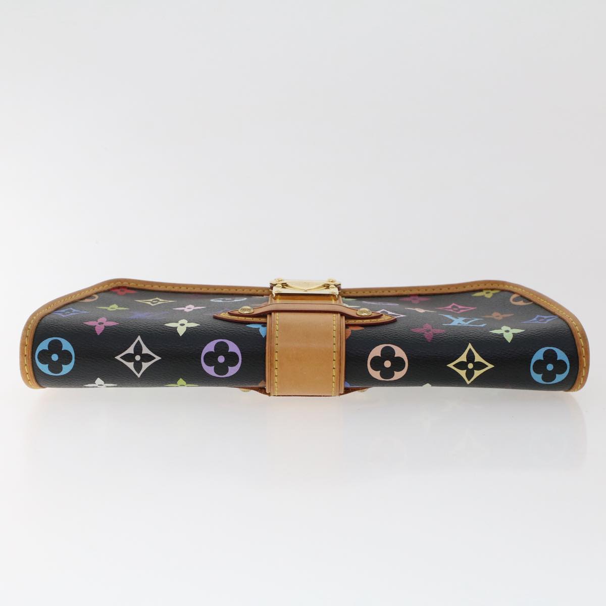 LOUIS VUITTON Monogram Multicolor Shirley Shoulder Bag Black M40050 47372A