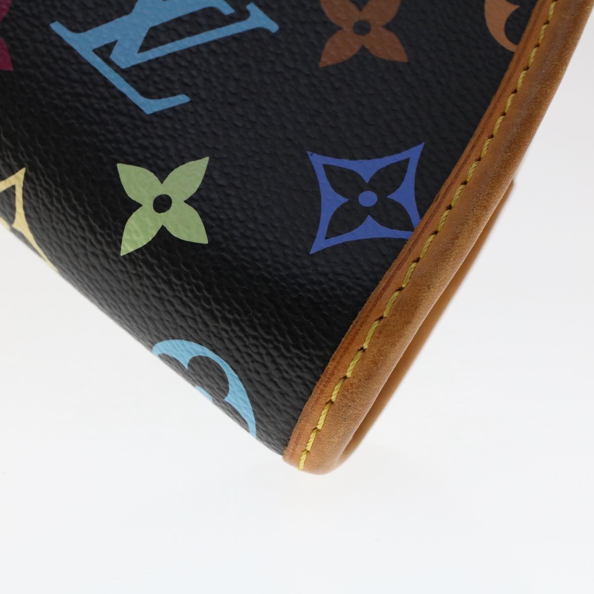 LOUIS VUITTON Monogram Multicolor Shirley Shoulder Bag Black M40050 47372A