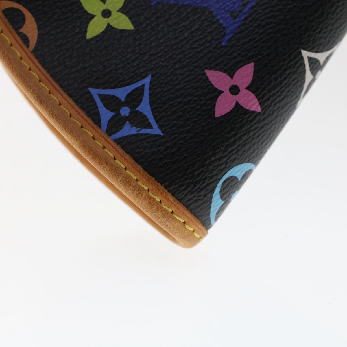 LOUIS VUITTON Monogram Multicolor Shirley Shoulder Bag Black M40050 47372A