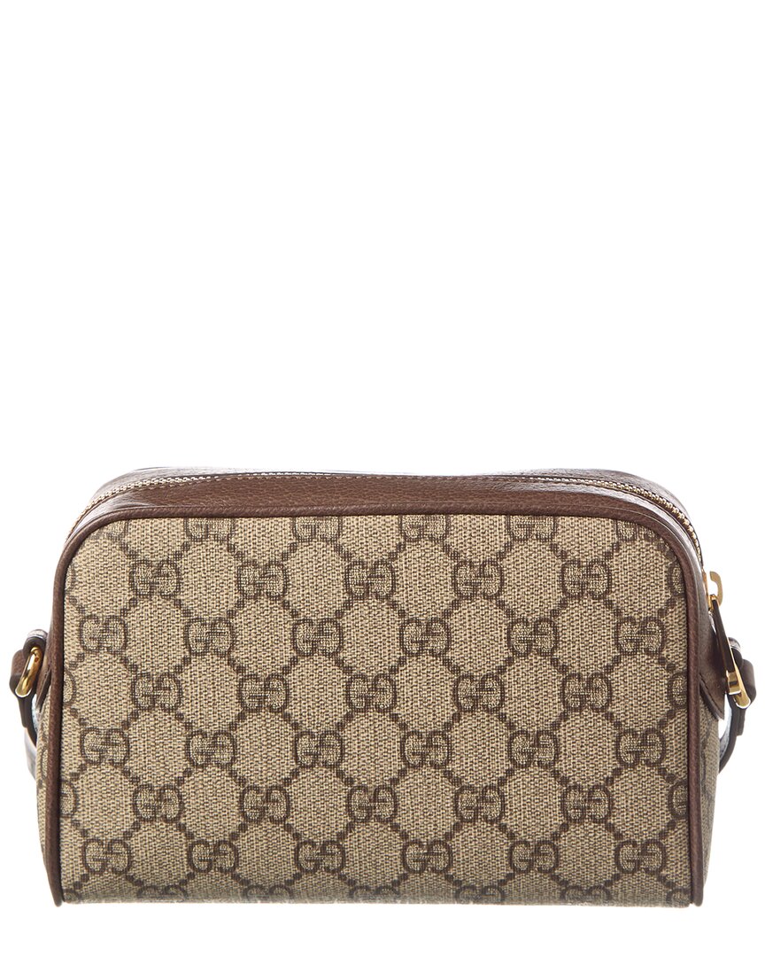 Luxury Gucci Trending 2025 Ophidia Mini GG Supreme Canvas & Leather Camera Bag