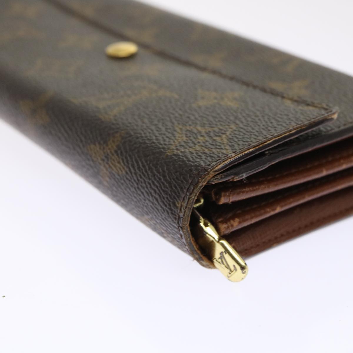 LOUIS VUITTON Monogram Portefeuille Sarah Long Wallet M60531 LV 49970