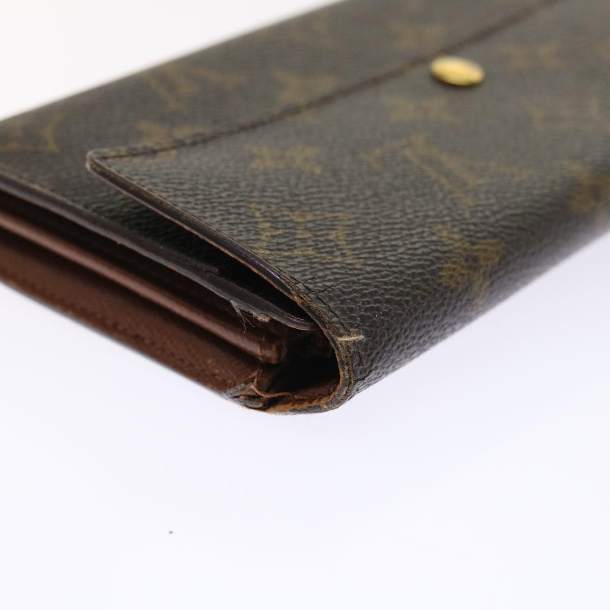 LOUIS VUITTON Monogram Portefeuille Sarah Long Wallet M60531 LV 49970