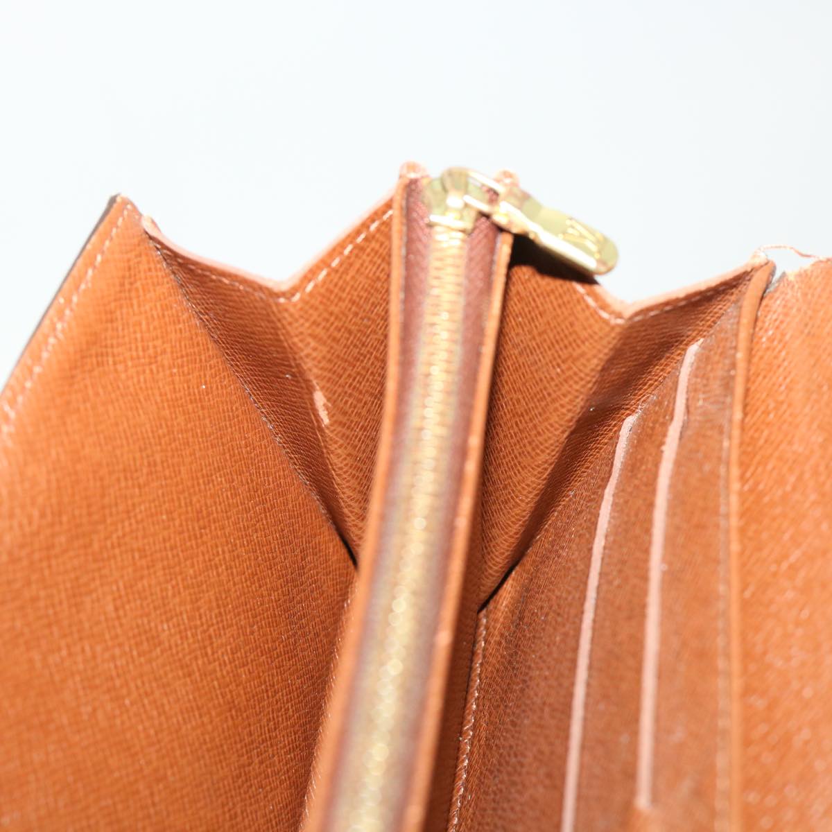 LOUIS VUITTON Monogram Portefeuille Sarah Long Wallet M60531 LV 49970