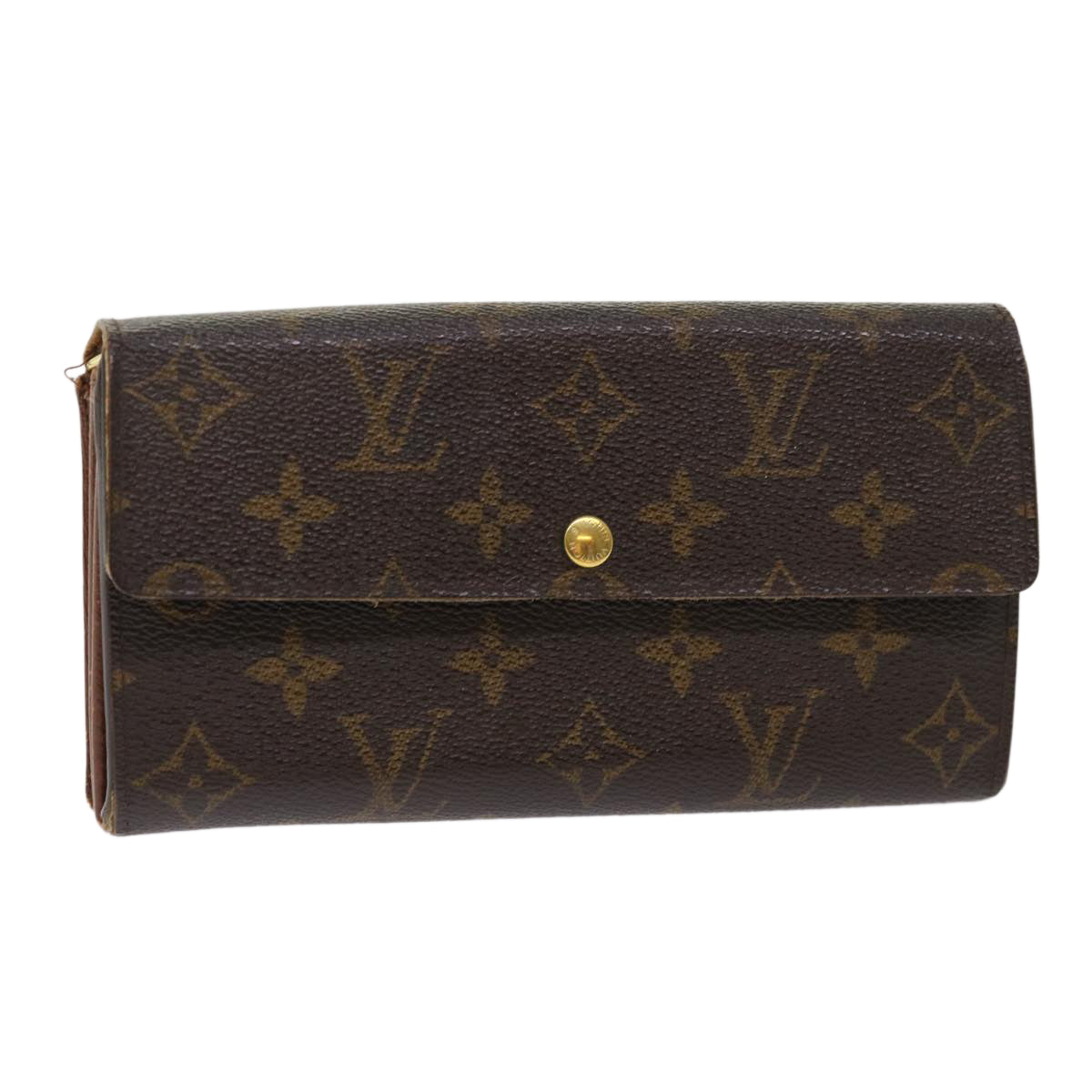 LOUIS VUITTON Monogram Portefeuille Sarah Long Wallet M60531 LV 49970