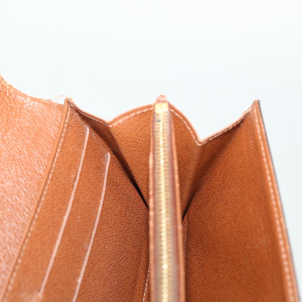 LOUIS VUITTON Monogram Portefeuille Sarah Long Wallet M60531 LV 49970
