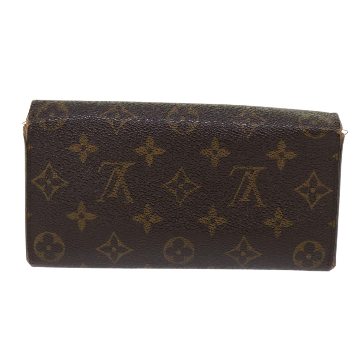 LOUIS VUITTON Monogram Portefeuille Sarah Long Wallet M60531 LV 49970
