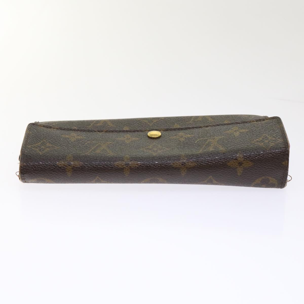 LOUIS VUITTON Monogram Portefeuille Sarah Long Wallet M60531 LV 49970