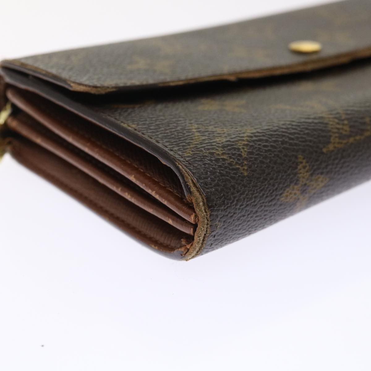 LOUIS VUITTON Monogram Portefeuille Sarah Long Wallet M60531 LV 49970