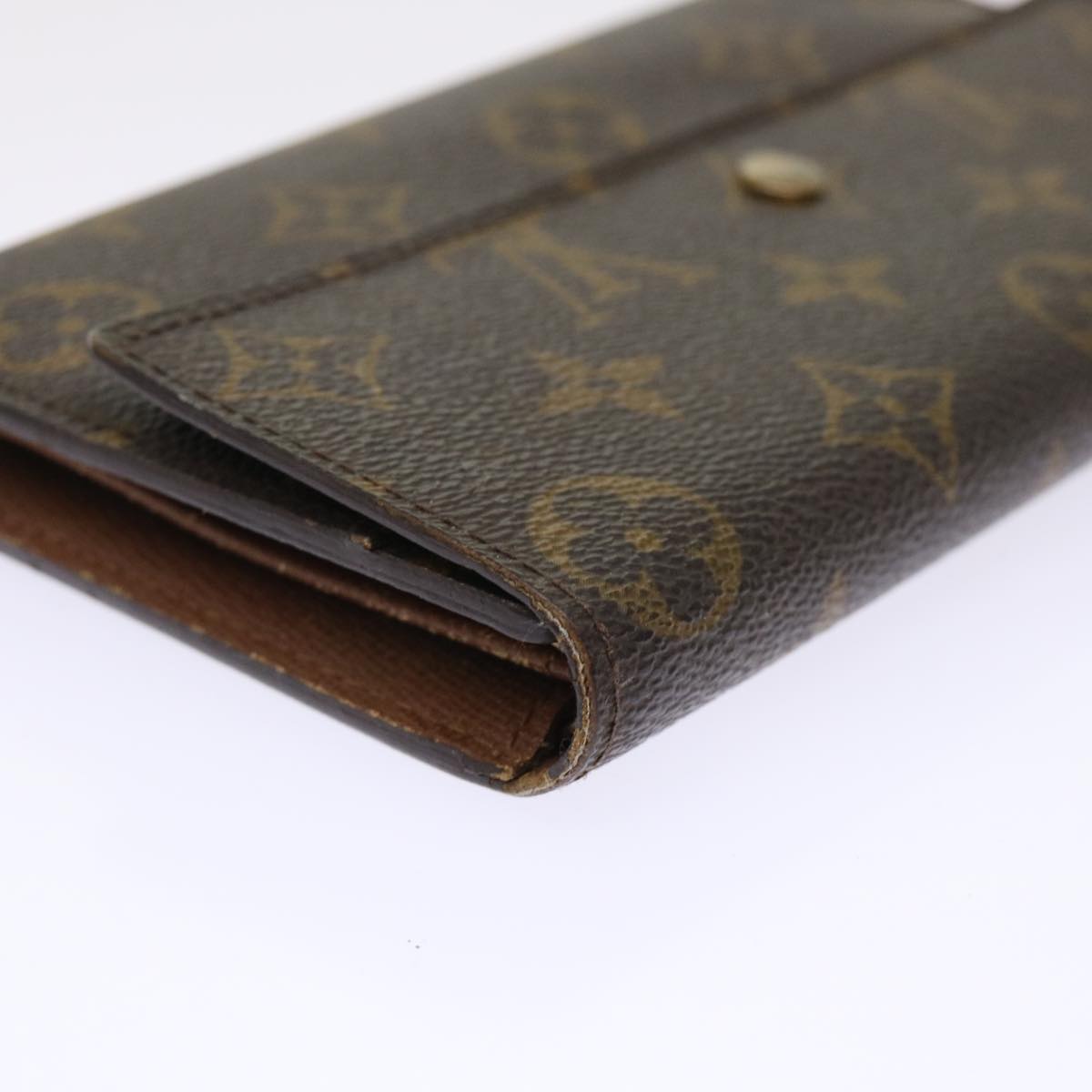 LOUIS VUITTON Monogram Portefeuille International Long Wallet M61217 49971
