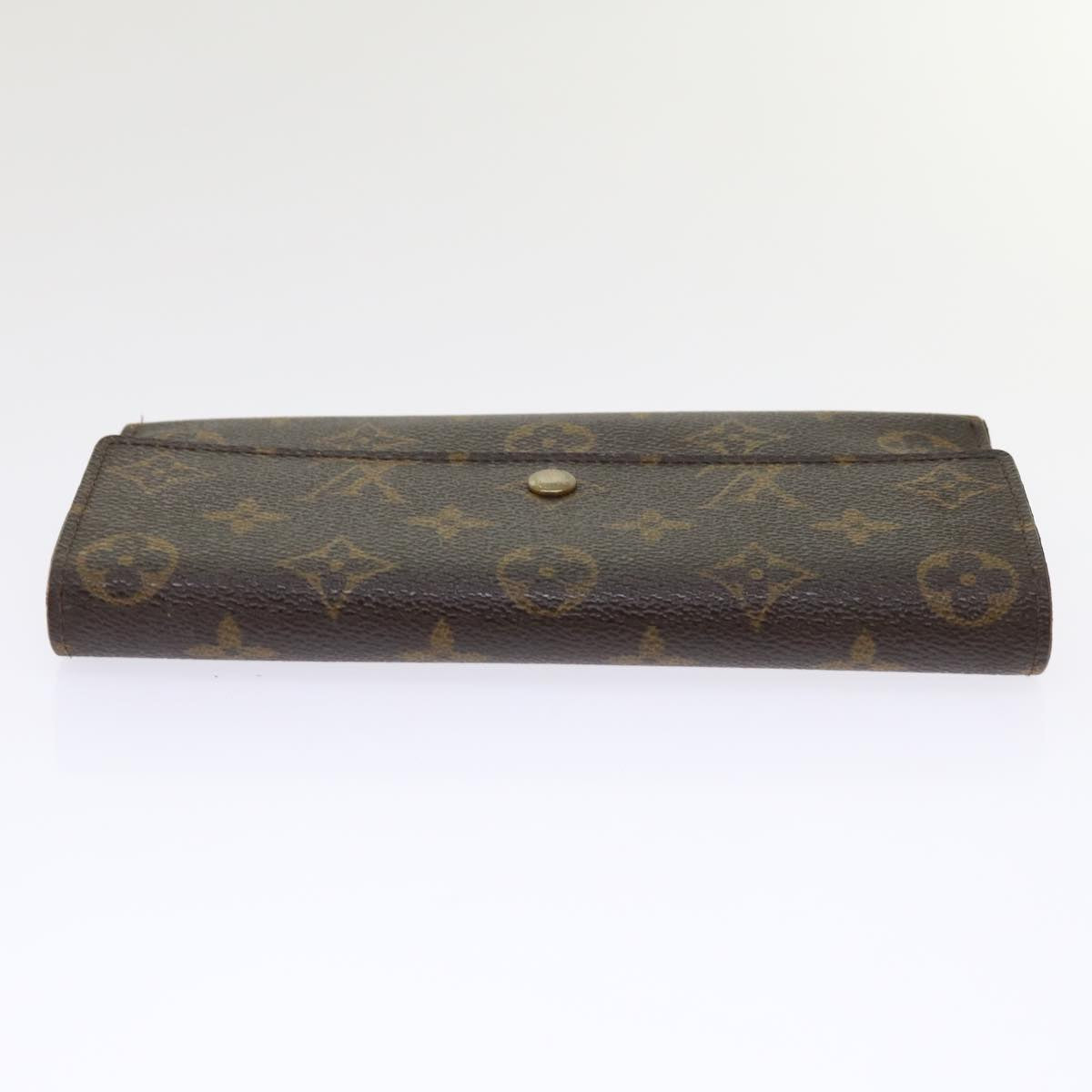 LOUIS VUITTON Monogram Portefeuille International Long Wallet M61217 49971