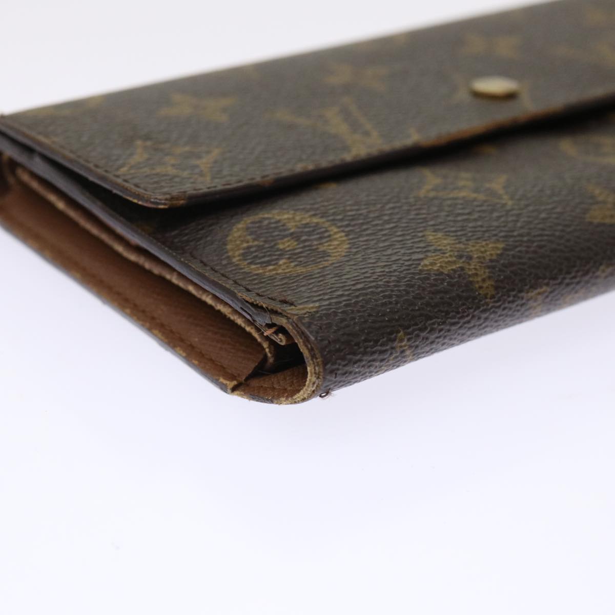 LOUIS VUITTON Monogram Portefeuille International Long Wallet M61217 49971