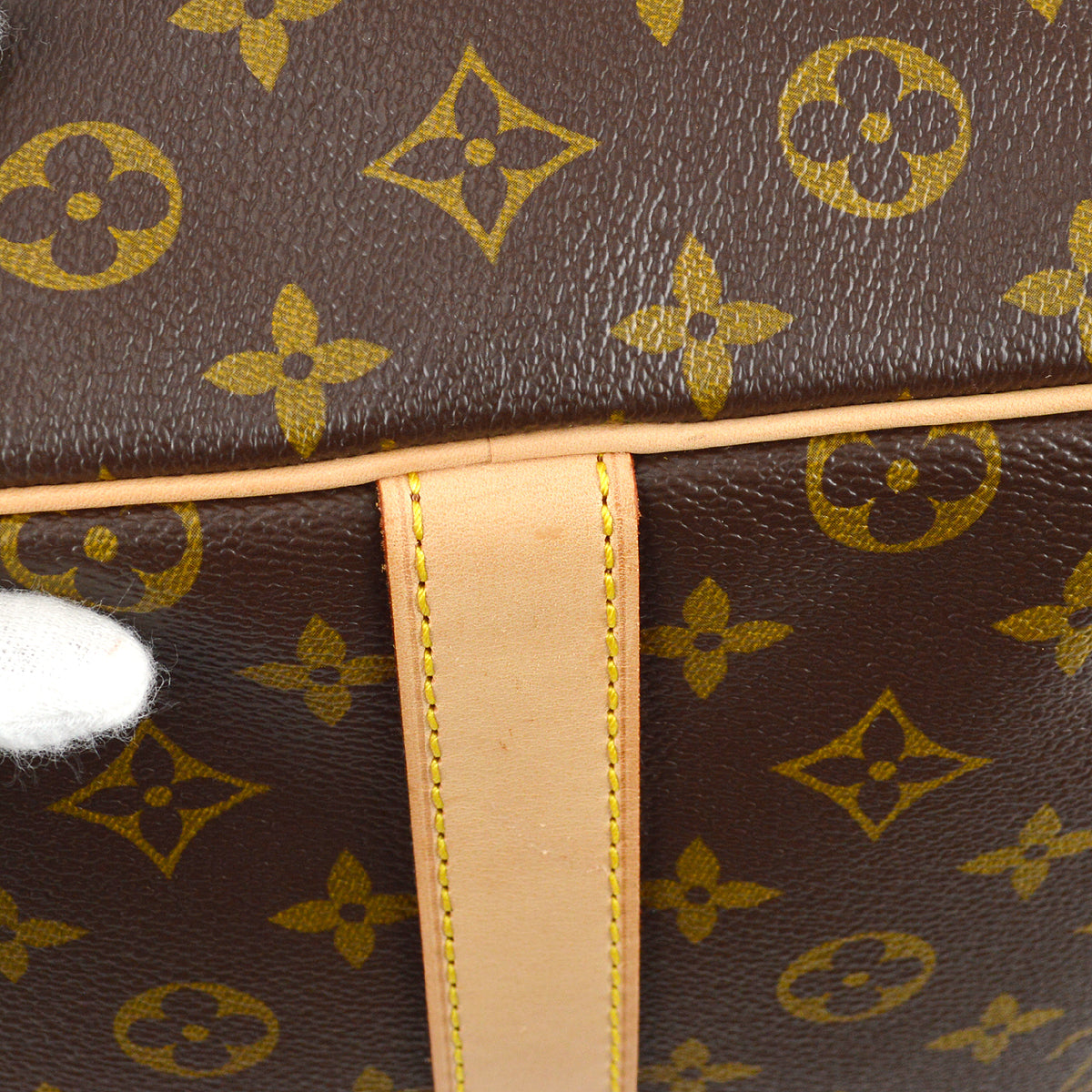 Louis Vuitton 1996 Monogram Keepall Bandouliere 60 Duffle Bag M41412