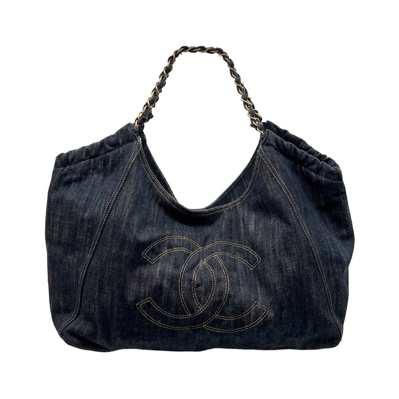 Luxury Chanel bag Denim Cabas XL Tote