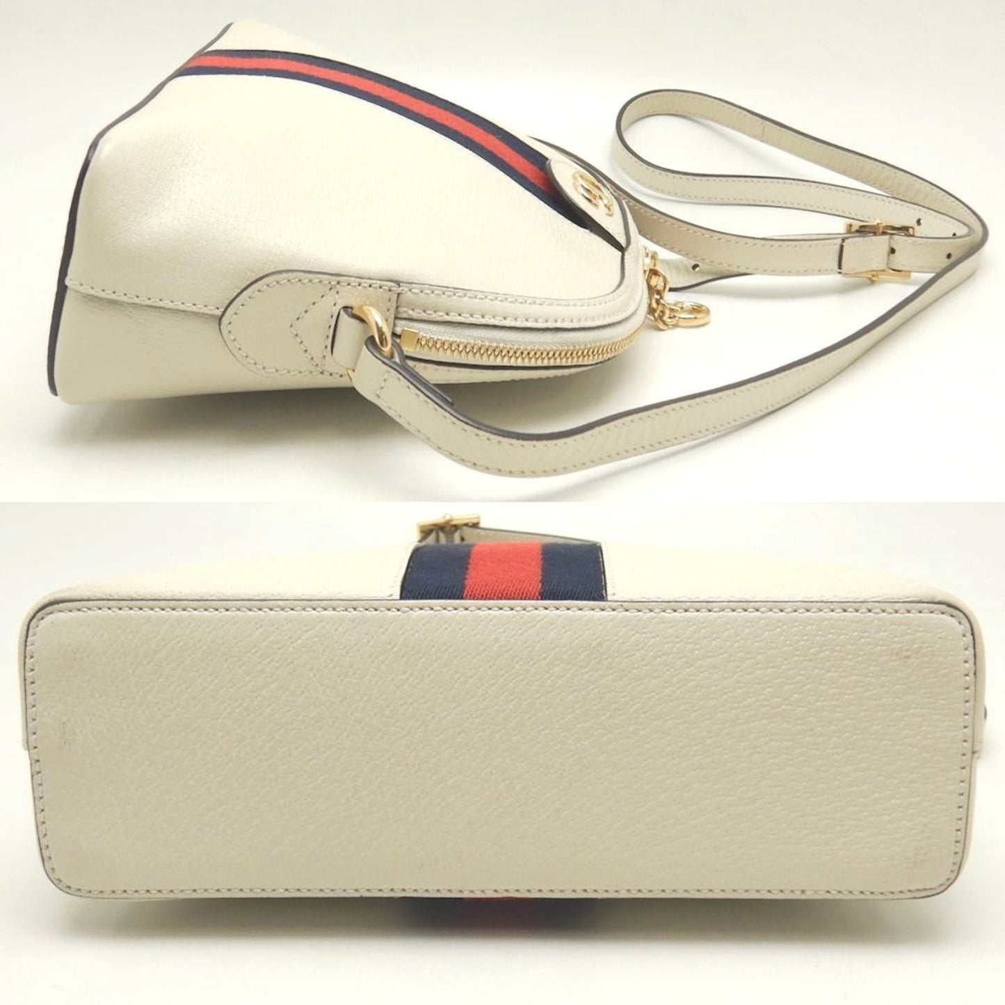 Gucci Ophidia  Leather Shoulder Bag ()
