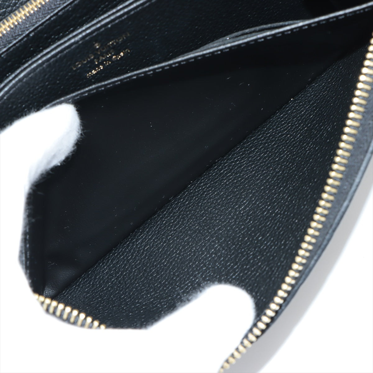 Louis Vuitton Monogram Amplant  Wallet M61864 Noneir Round Zip Wallet