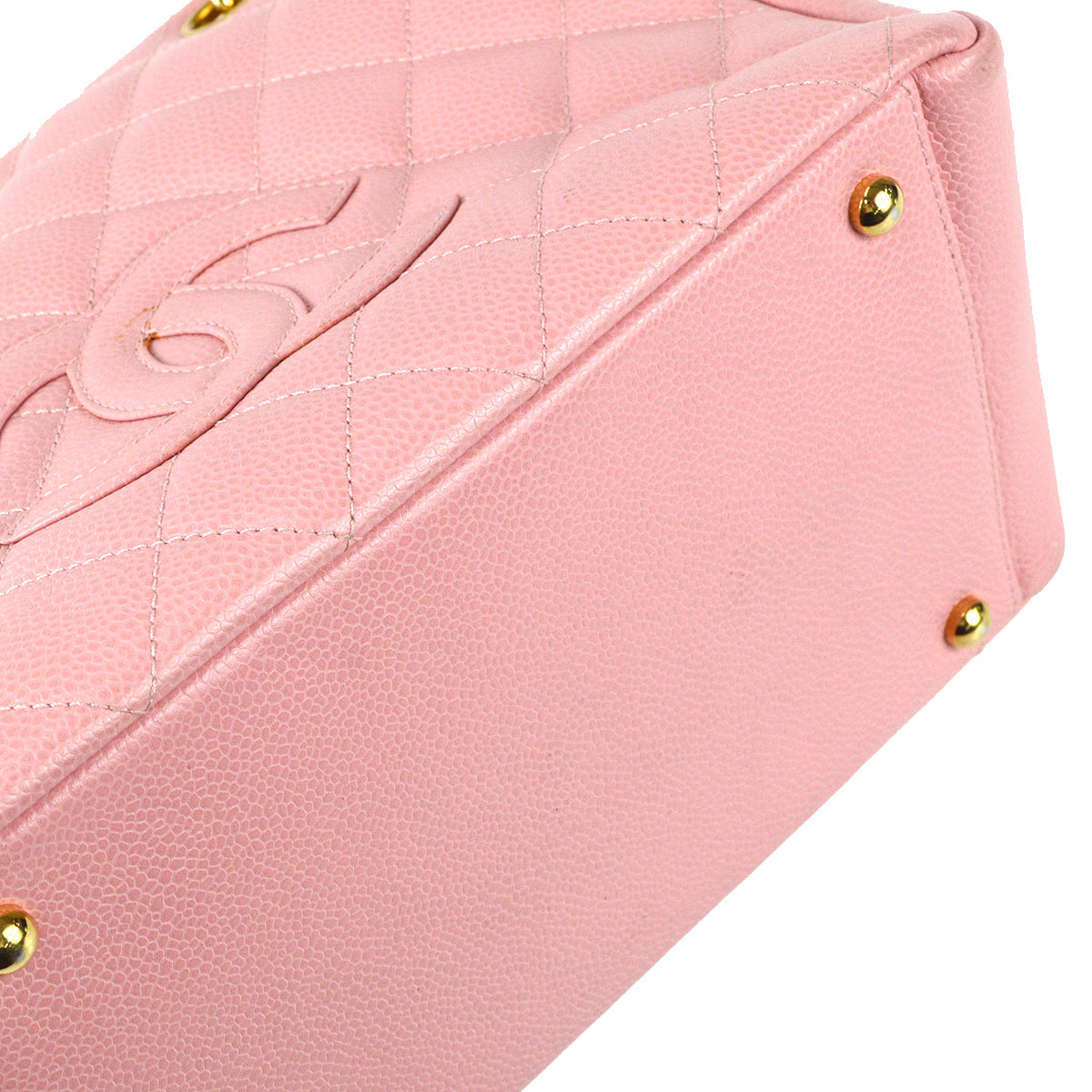 Luxury Chanel 2003-2004 Petite Timeless Tote PTT Pink Caviar